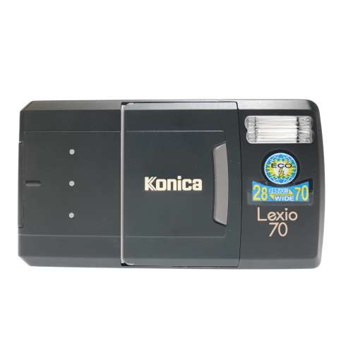 Konica Lexio70 Black 35mm Point & Shoot Film Camera #0005