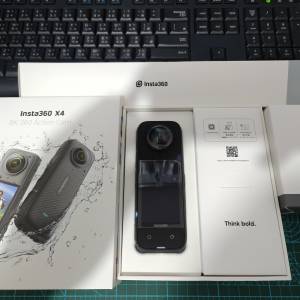insta360 x4 100％新 純開箱 全新未激活 單板滑雪套裝