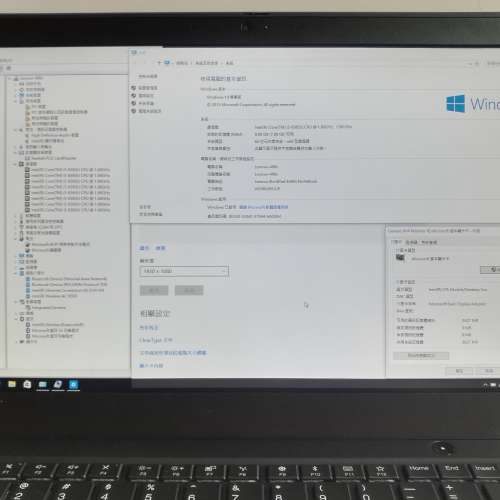 Lenovo TP T490s/14.1”LED/i5-8350U 1.70GHz/16GB DDR4 RAM/256GB M.2 SS/96%New NB