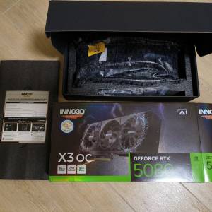 (港行有正本公司紙單 Rops齊全)Inno3D Geforce RTX 5080 X3 OC 16GB DDR7