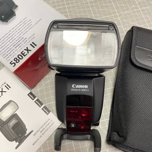 Canon speedlite 580EX II 閃光燈95%new 100%work