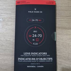 Canon RF 鏡頭前後蓋專用 Lens Indicator