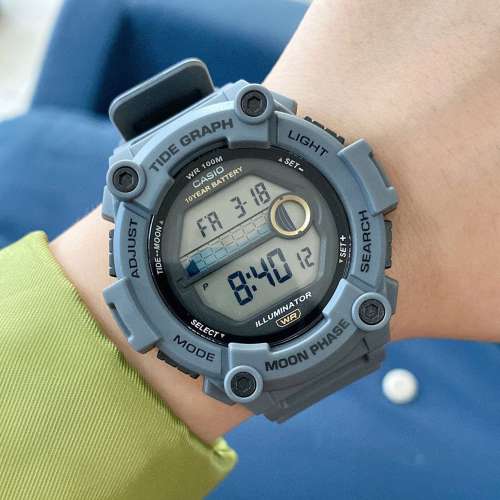 Montres Company 香港註冊公司 (32年老店) 卡西歐 CASIO 100米防水 WS1300 WS-1300...