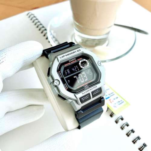 Montres Company 香港註冊公司 (32年老店) 卡西歐 CASIO 十年電池壽命 WS1400 WS-1...