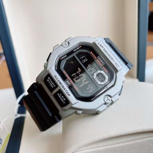 Montres Company 香港註冊公司 (32年老店) 卡西歐 CASIO 十年電池壽命 WS1400 WS-1...