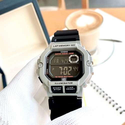 Montres Company 香港註冊公司 (32年老店) 卡西歐 CASIO 十年電池壽命 WS1400 WS-1...