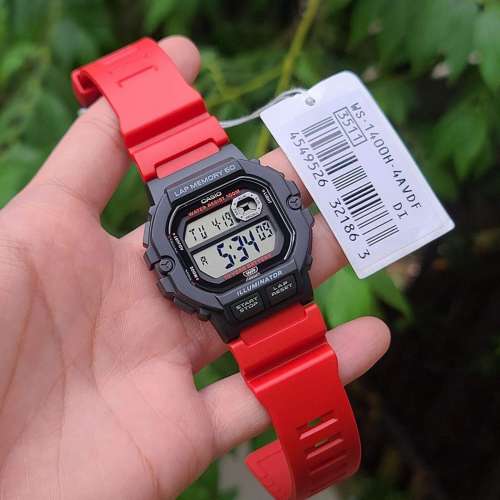 Montres Company 香港註冊公司 (32年老店) 卡西歐 CASIO 十年電池壽命 WS1400 WS-1...