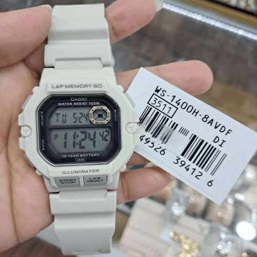 Montres Company 香港註冊公司 (32年老店) 卡西歐 CASIO 100米防水 WS WS1400 WS-1...