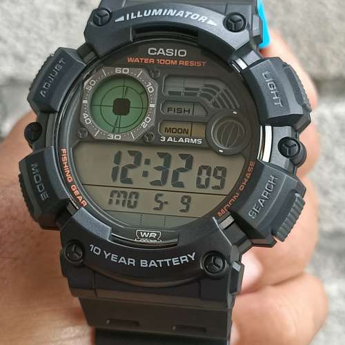 Montres Company 香港註冊公司(32年老店) 卡西歐 CASIO 100米防水 WS1500 WS1500H ...