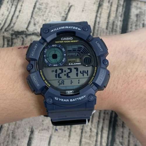 Montres Company 香港註冊公司(32年老店) 卡西歐 CASIO 100米防水 WS1500 WS1500H ...