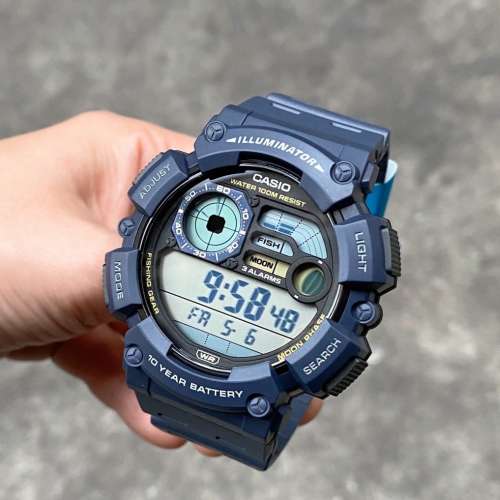 Montres Company 香港註冊公司(32年老店) 卡西歐 CASIO 100米防水 WS1500 WS1500H ...