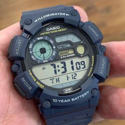 Montres Company 香港註冊公司(32年老店) 卡西歐 CASIO 100米防水 WS1500 WS1500H ...