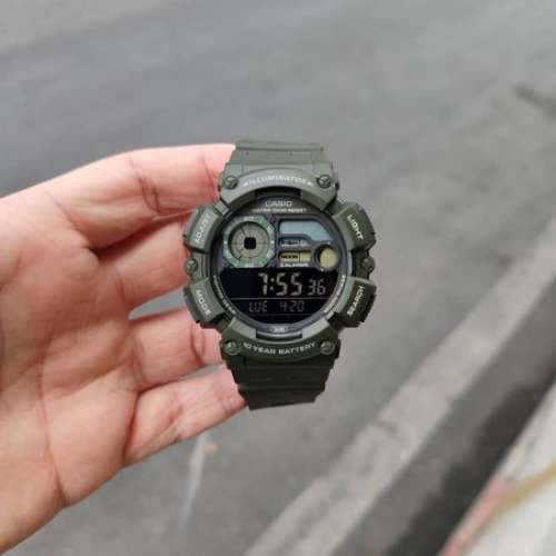 Montres Company 香港註冊公司 (32年老店) 卡西歐 CASIO 十年電池壽命 WS1500 WS-1...