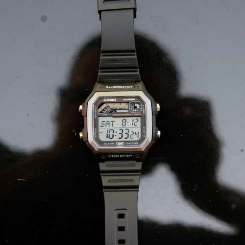 Montres Company 香港註冊公司(32年老店) 卡西歐 CASIO 100米防水 十年電池壽命 WS...