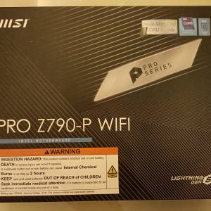 全新msi z790 p wifi ddr5主機板no z690 b760 b660可裝13700k 14700k 13900k 14900...