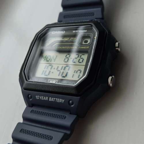 Montres Company 香港註冊公司(32年老店) 卡西歐 CASIO 100 米防水 十年電池壽命 W...