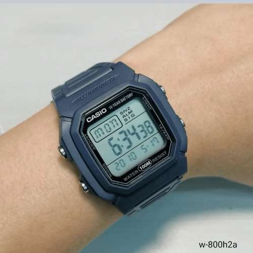 Montres Company 香港註冊公司(32年老店) 卡西歐 CASIO 十年電池壽命 W800 W800H W...