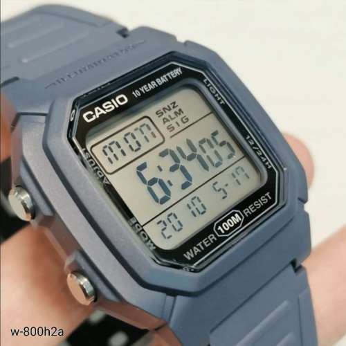 Montres Company 香港註冊公司(32年老店) 卡西歐 CASIO 十年電池壽命 W800 W800H W...