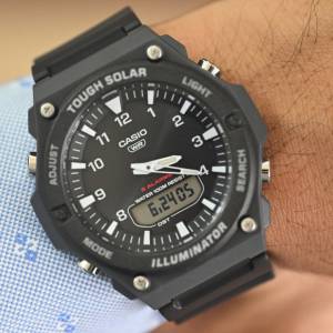 Montres Company 香港註冊公司 (32年老店) 卡西歐 CASIO 光動能 100米防水 AQS820 ...