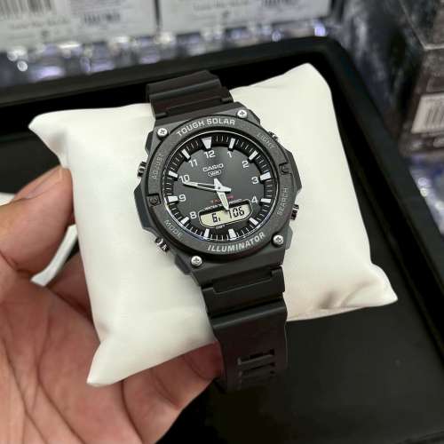 Montres Company 香港註冊公司 (32年老店) 卡西歐 CASIO 光動能 100米防水 AQS820 ...