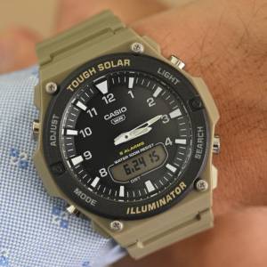 Montres Company 香港註冊公司 (32年老店) 卡西歐 CASIO 光動能 100米防水 AQ-S820...