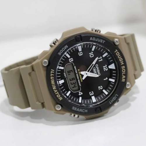 Montres Company 香港註冊公司 (32年老店) 卡西歐 CASIO 光動能 100米防水 AQ-S820...