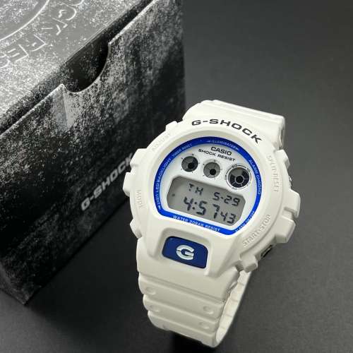 Montres Company 香港註冊公司 (32年老店) 卡西歐 CASIO G-SHOCK DW-6900HDS-7 白藍...