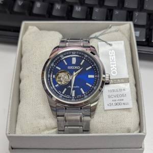 日本製 JDM - Seiko Selection Automatic Open Heart SCVE051 男裝機械錶