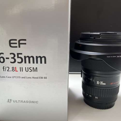 Cannon EF16-35mm F2.8L with box