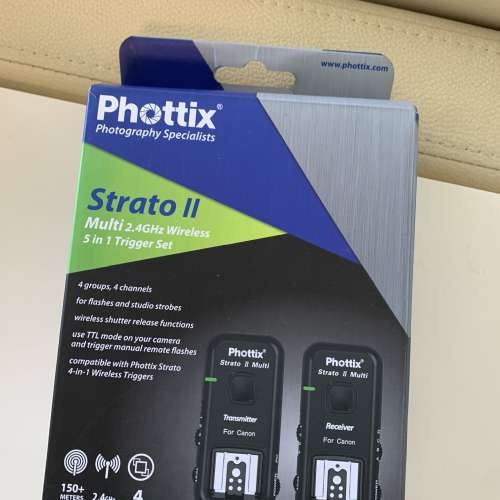 Phottix Strato II 5-in-1Trigger Set for Canon