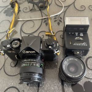Canon F1 & 50mm f1.4 & 28mm f2.8