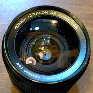 Konica Hexanon AR 24mm f2.8