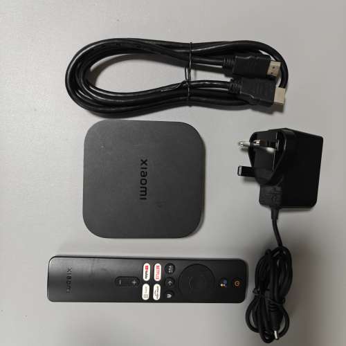 Xiaomi 電視盒子S (2代)   4k HDR & Dolby Vision 香港行貨 國際版Google TV