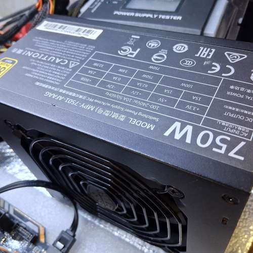 COOLER MASTER MPY-7501-AFAAG 750W 全模組火牛