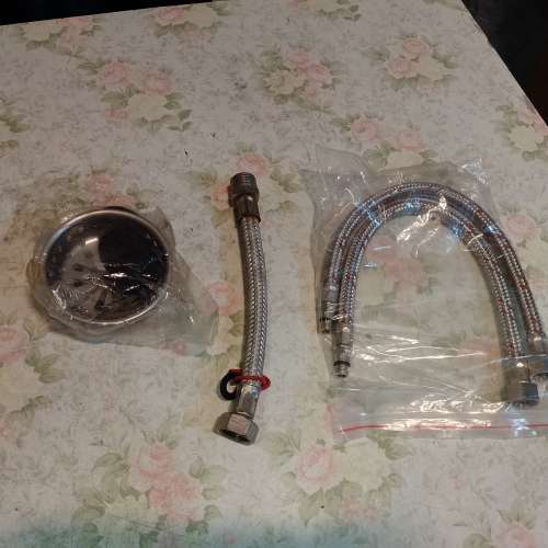 全取：水龍頭壓力喉，星盆去水器$30