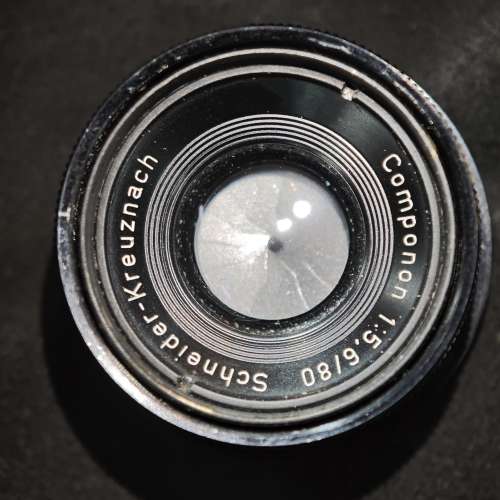 Schneider kreuznach 80/5.6 C mount 80mm 施耐德 80 瑕疵鏡 鏡片冇花 發霉起霧  ...