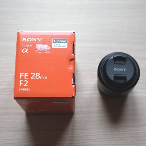 Sony FE 28mm F2 E mount