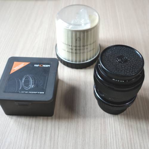 MC Jupiter 9 85mm f2 俄仔人像鏡  連K&F M42 to Leica M mount Adaptor