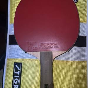 用過一次，乒乓球拍x2。XIOM® EURO、donic Butterfly