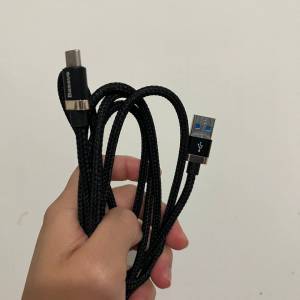 全新type-C 充電線 一長一短