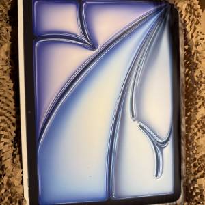 全新未開封行貨 iPad Air 11 M3 256GB WiFi版 藍色，－年保養土瓜灣站交收