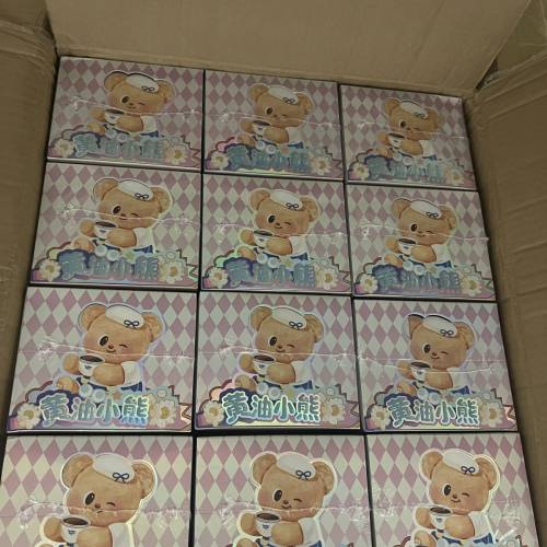 黃油小熊第二彈黃油小熊2系列收藏卡小熊的觀察日記簡中