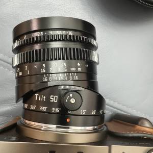 銘匠光學 TTArtisan Tilt 50mm f/1.4 移軸鏡頭 (L mount) 可加錢換其他af鏡