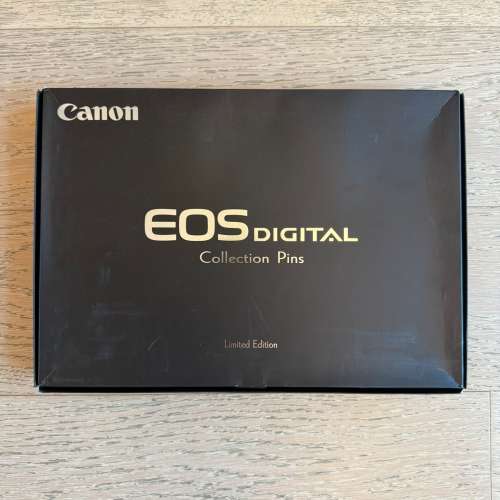 新原裝正品 限量 CANON EOS Digital Collection Pins(Limited Edition)紀念襟針套裝...