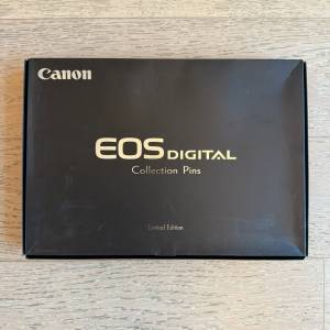 新原裝正品 限量 CANON EOS Digital Collection Pins(Limited Edition)紀念襟針套裝...