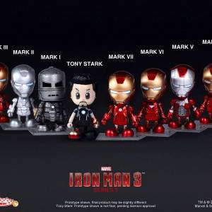 Hot Toys – 鐵甲奇俠3 Iron Man 3: Cosbaby (S) Series 1 高約7cm 全8種