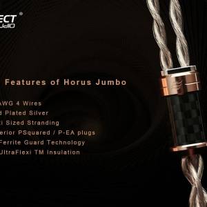 Effect Audio Horus Jumbo ConX 2.5/ 4.4