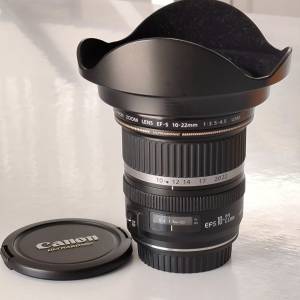 Canon EF-S 10-22mm f3.5-4.5 USM 99%新淨