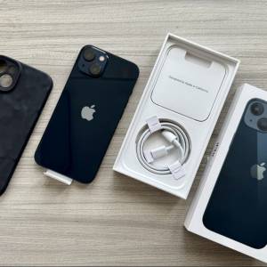 99%新黑色港行iPhone 13 128g 有原裝盒齊件