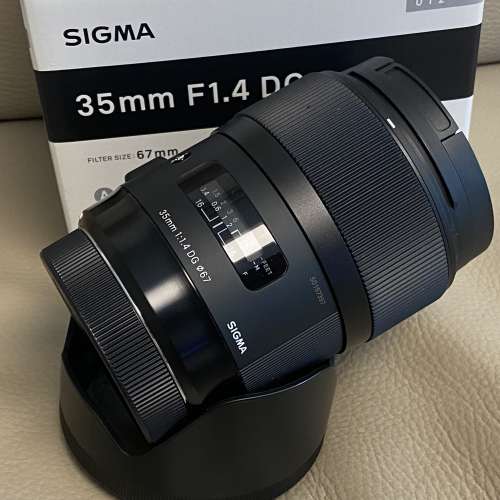 Sigma 35mm f1.4 DG